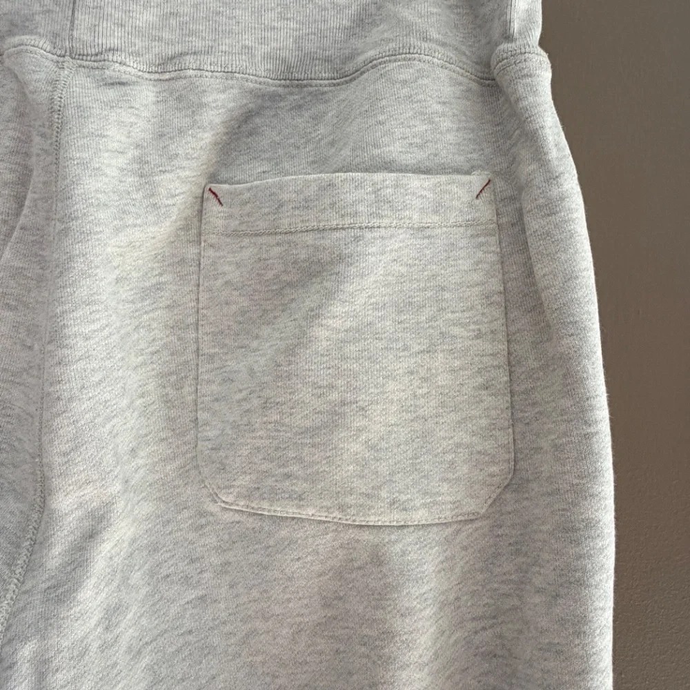 J. Crew Light Gray Wide Leg Heavier Weight Sweatpants, Size Large - Picture 5 of 12